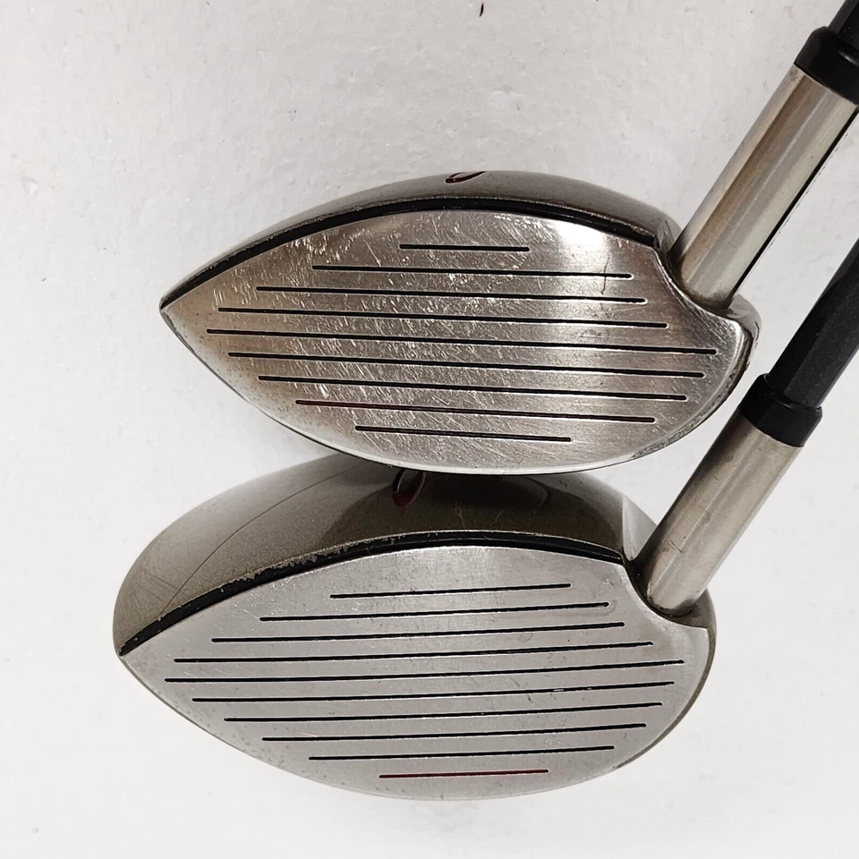 Wilson Invex BiMetal Driver & 3 Wood Set RH Firestick 2.8 Graphite Shafts - Image 2 of 4