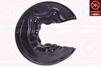 Bremse Backen Platte Staub Shield - Hinten Rechts - Passend FüR Audi A3 (8P1