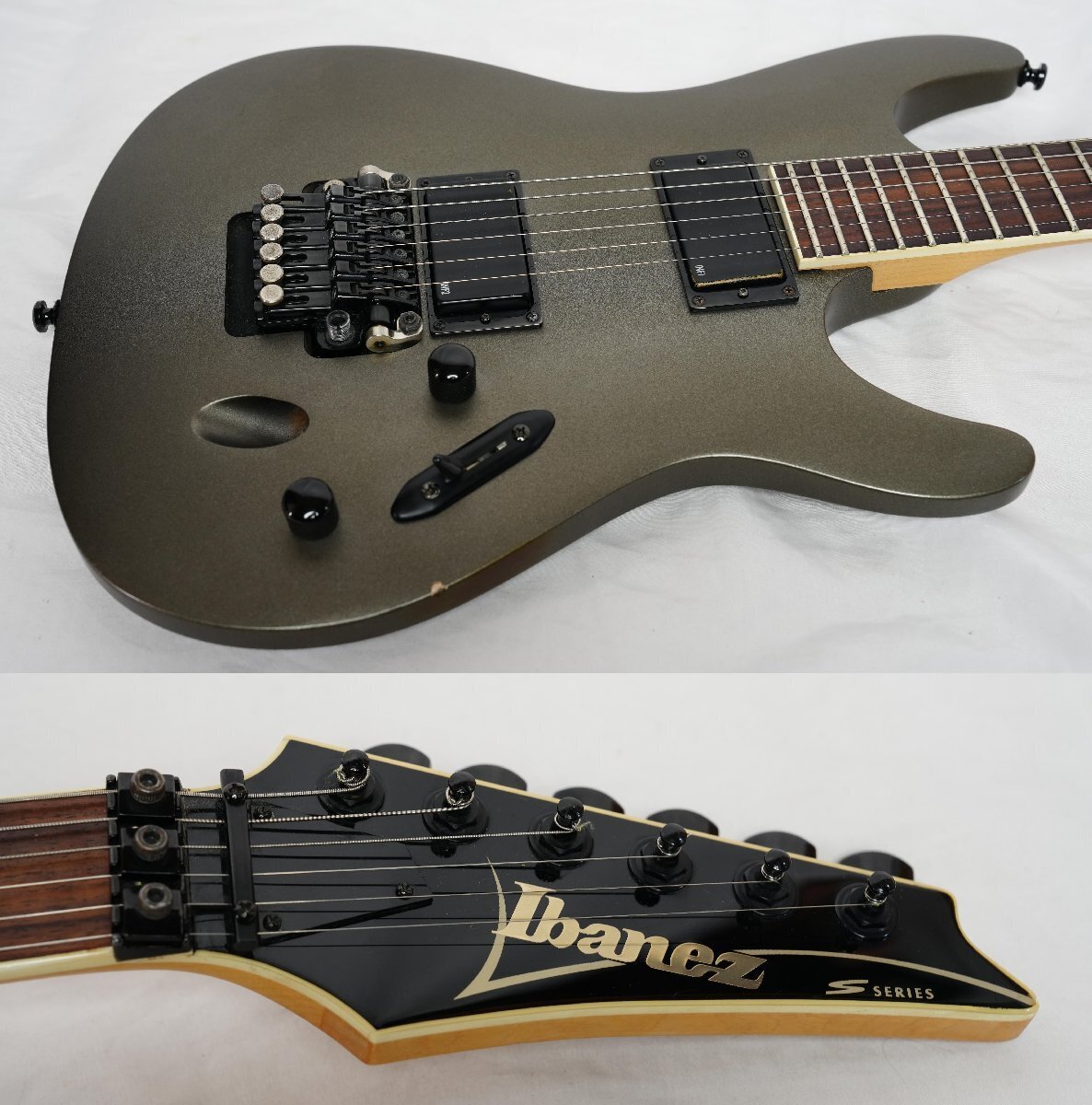 Electric Guitar Ibanez S520EX MGF Metallic Gray Flat 2007