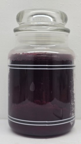 Yankee Candle-RASPBERRY SORBET-Discontinued. BLACK BAND. Housewarmer. RARE. New - Picture 3 of 7
