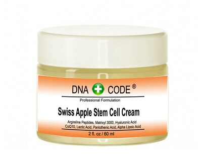Swiss Apple Stem Cell Cream  Argireline, Matrixyl 3000, Hyaluronic Acid, CoQ10