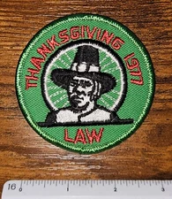 League of American Wheelmen LAW 1977 Thanksgiving Day Pilgrim Ride Bike Patch