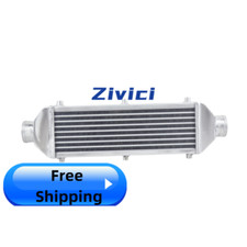 Universal 17x6x2 Fmic Aluminum Turbo Intercooler 2.5 Inch Inlet Outlet Universal 17x6x2 Fmic Aluminum Turbo Intercooler 2.5 Inch Inlet Outlet