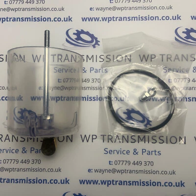 JCB PARTS -- PLASTIC FUEL SEDIMENT BOWL (PART NO. 32/904709) With Kit And Plug