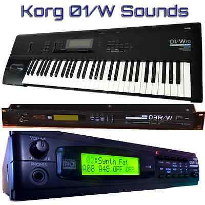 Most Sounds: Korg 01/W O1/W 03R/W 05R/W | eBay