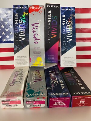 Chroma Silk Vivids by Pravana PERMANENT MYSTIC MAGENTA 3 OZ