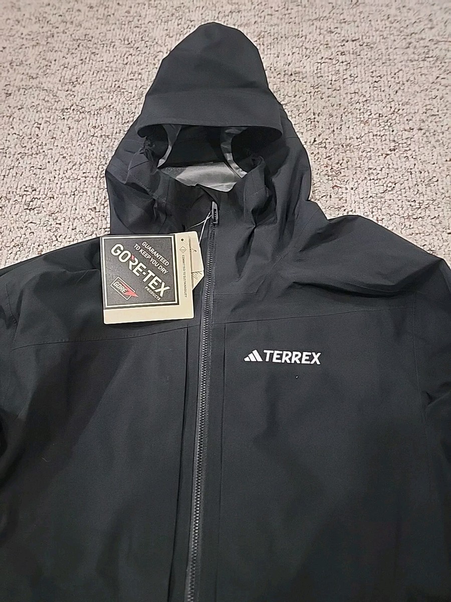 Adidas Terrex Xploric GTX GORE-TEX Jacket Black Reflective Adidas Terrex Xploric GTX GORE-TEX Jacket Black Reflective