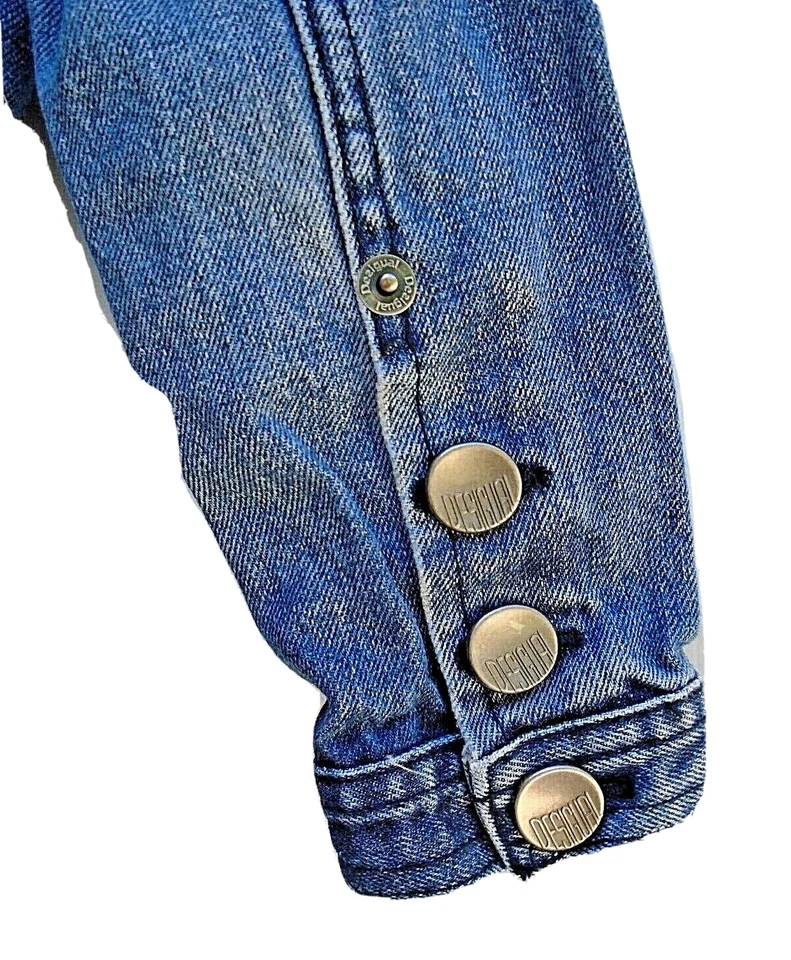 Desigual Kid's Cropped Jeans Jacket Size 7/8 Blue - Image 4 of 4