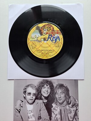 Rod Stewart ''First Cut Is The Deepest'' Riva Records 1975 UK 7''Single 45rpm