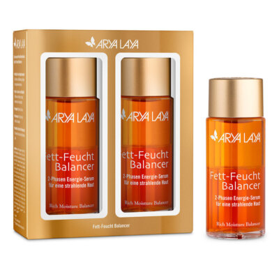 ARYA LAYA Fett-Feucht Balancer 2 x 50 ml, 100ml - 2-Phasen Energie-Serum