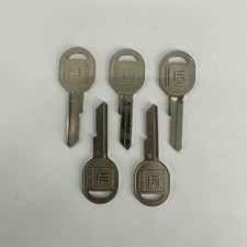 Lot Of 5 Hpc Key Blank D Uncut Keys For Gm Cars Made In Usa