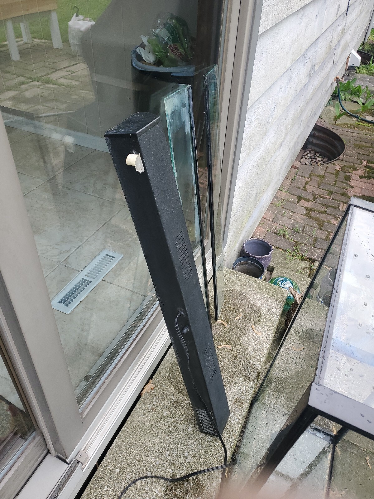 55 gallon fish tank + lid & light eBay