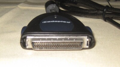 Adaptec USBXchange SCSI-2 to USB Converter Cable Used From Japan 