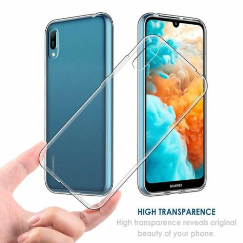 CLEAR Case For Huawei P20 P30 Pro Lite Mate Smart Cover Shockproof Silicone Gel - Picture 4 of 12