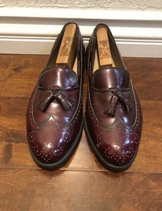 mens burgundy wingtip dress shoes