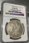1890-CC Morgan Silver Dollar $1 - NGC AU Details - Rare Carson City Coin!