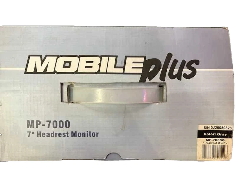 Mobile Plus MP-7000 7" Headrest Monitor - GRAY - Image 3 of 3