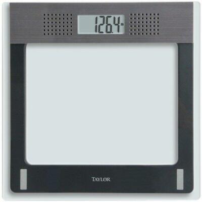 Taylor Precision Prod. 70844191M Talking Digital 440-lb Capacity Bathroom Scale