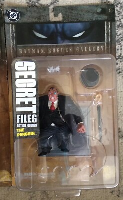 DC DIRECT BATMAN ROGUE GALLERY SECRET FILES ACTION FIGURE LOT (2