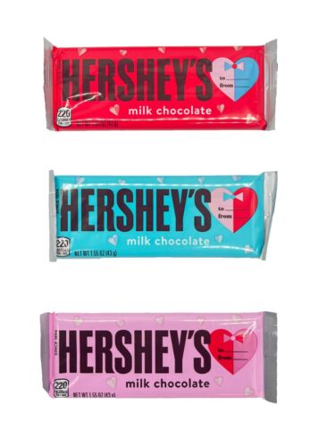 Sour Candy Box Valentines Day Hershey Bar, Variety Pack Snack Care Package 30 Ct - Picture 3 of 7