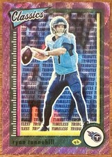 2022 Classics Premium Timeless Tributes Purple #95 Ryan Tannehill /50 SP Titans