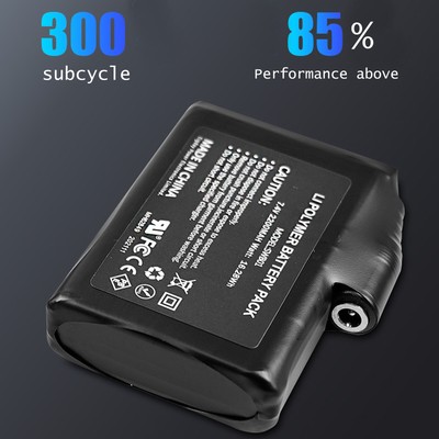 2PCS 7.4V 3000MAH Spare Rechargeable Battery For Winter Heated Gloves Socks Neur