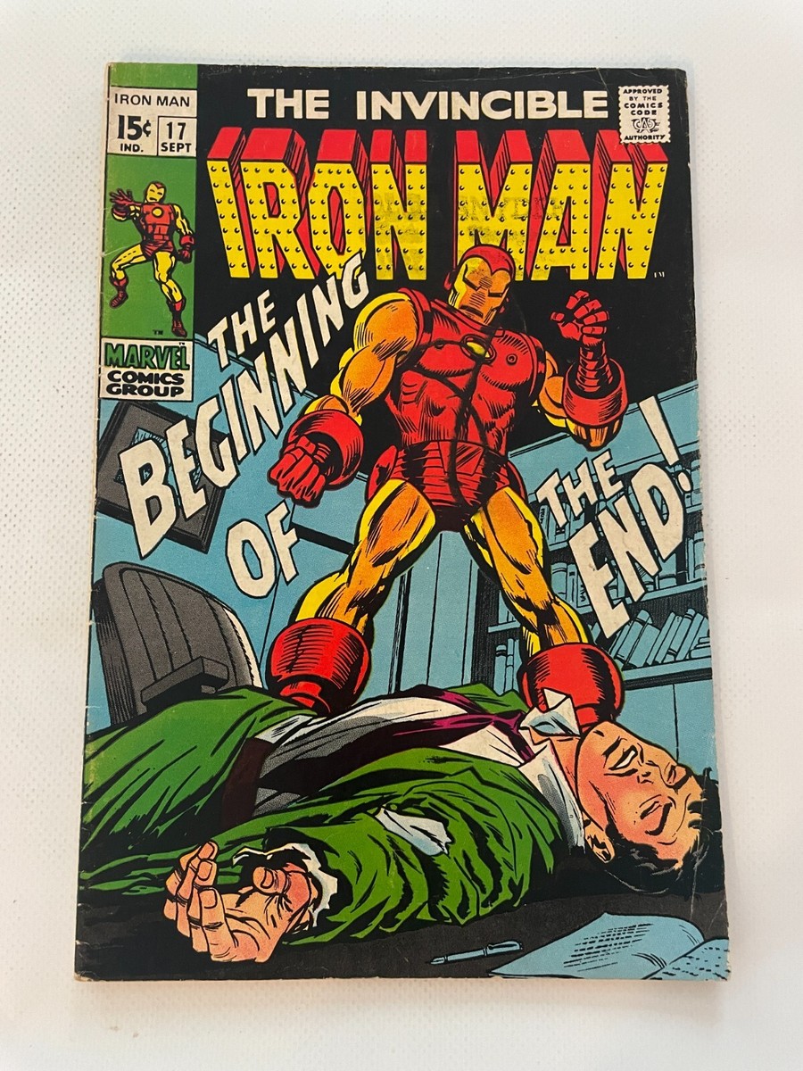 Invincible Iron Man # 17 FN Marvel Comic Book Silver Age 25 LI7 | eBay