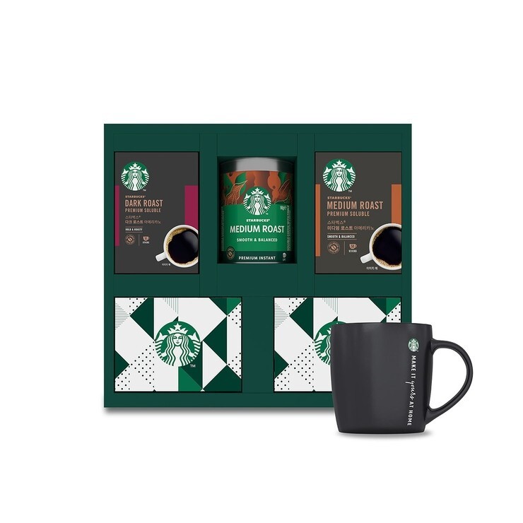 Starbucks Americano Coffee Mug Gift Set Limited Edition Korean Ver