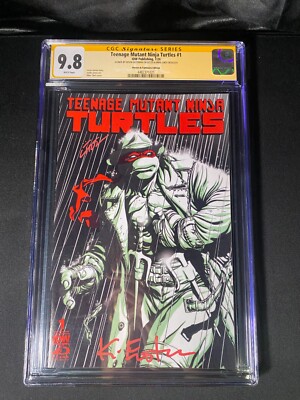 CGC 9.8 Signature Series IDW TMNT #1 Autographed by Kevin Eastman & Mike Choi