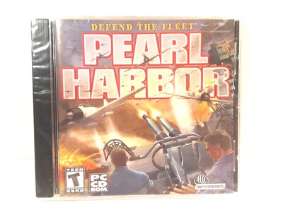 Pearl Harbor Defend the Fleet Jewel Case PC CD ROM 2001 New Sealed