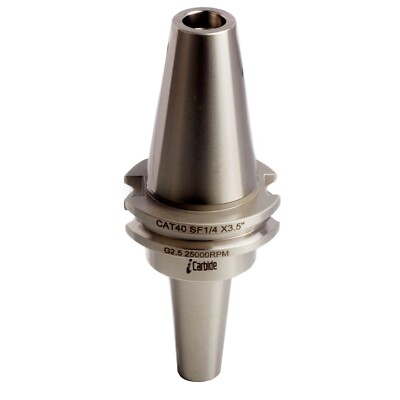 1PCS CAT40 1/4'' X3.5'' SHRINK FIT TOOL HOLDER BALANCE G2.5 25000RPM USA