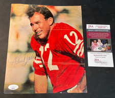 John Brodie Signed Magazine Photo JSA Cert w/COA NFL San Francisco 49rs #12 QB!