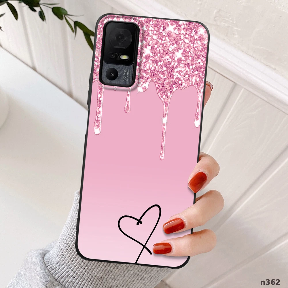 Phone Case For TCL 40 50 XL 501 503 T-Mobile Revvl 7 Girl Gorgeous Printed Cover