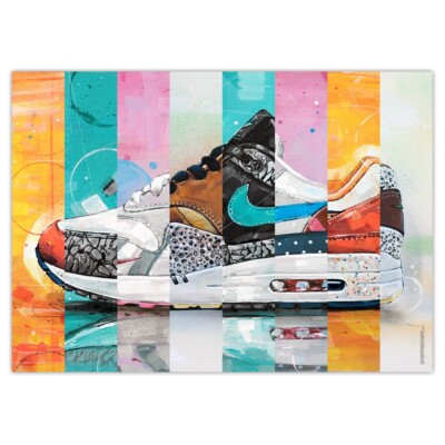 Nike air max 1 Parra x Atmos poster (50x70cm / 19.68×27.56 inch
