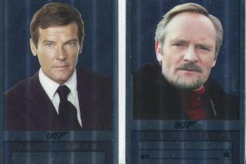 James Bond Archives Final 2017 Double Sided Mirror Chase Card You Pick Single - Picture 14 of 18