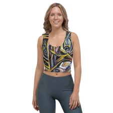 Original printed designer Crop Top