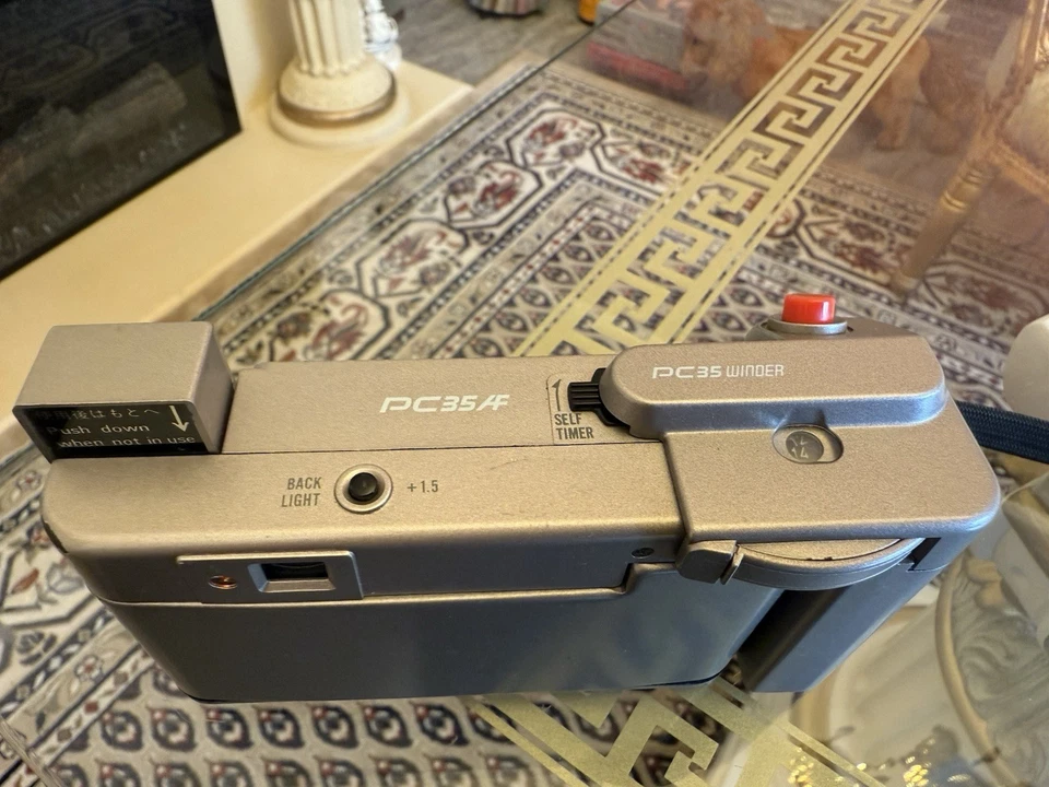 Pentax PC35AF Kompaktkamera mit Winder + neu Batterie - Bild 4 von 4