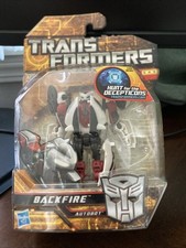 BACKFIRE Transformers Hunt for the Decepticons Scout Class Autobot 2009 Mint New