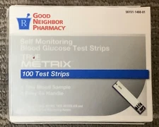 TRUE METRIX Blood Glucose Test Strips  100 Ct - Exp 03-31-2027