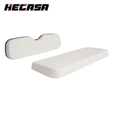 Golf Cart Rear Seat Bottom Cushion Seat Backrest For EZGO RXV TXT Club Car DS