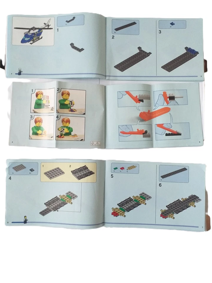 Notice LEGO City :  60317, Course Poursuite / Police Chase  Instruction booklet - Photo 3/4