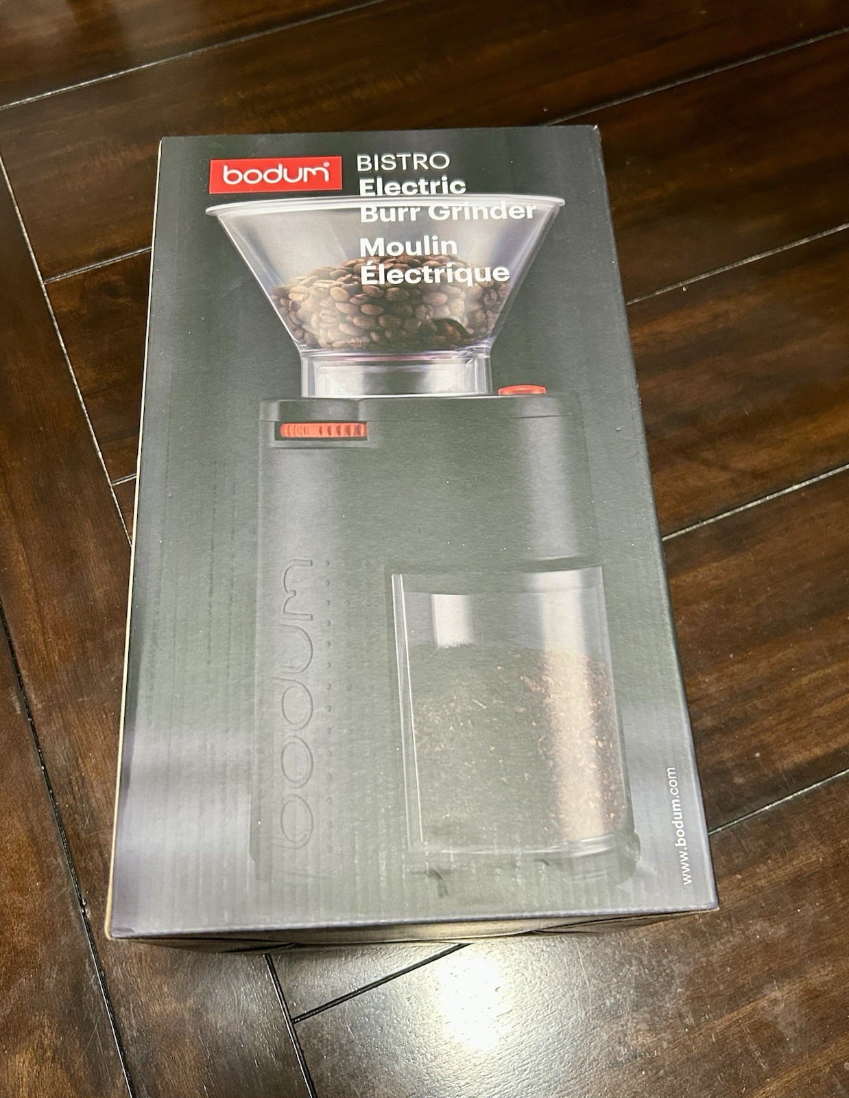 BODUM Bistro Electric Coffee Burr Grinder - Black