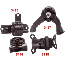 2007-2012 Engine Motor Mounts & Transmission Mount Jeep Patriot (MK) Compass L4