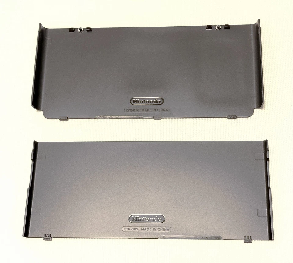 New Nintendo 3DS Kisekae Cover Plates Plain Black Authentic NEW - Image 2 of 2