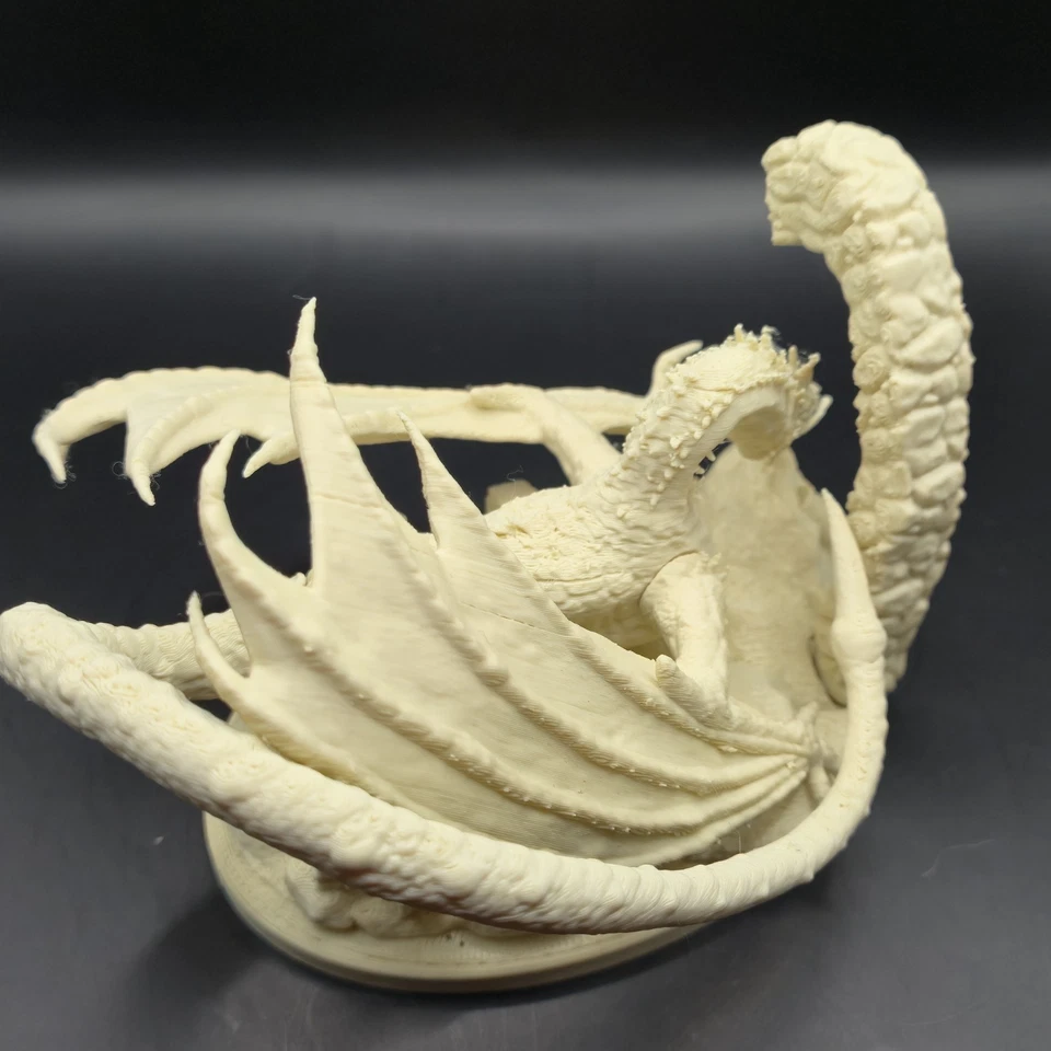 Dragon Smaug y Bilbo Para Juego de Guerra como Pieza Proxy Smaug Señor de los Anillos Foto 2 de 4