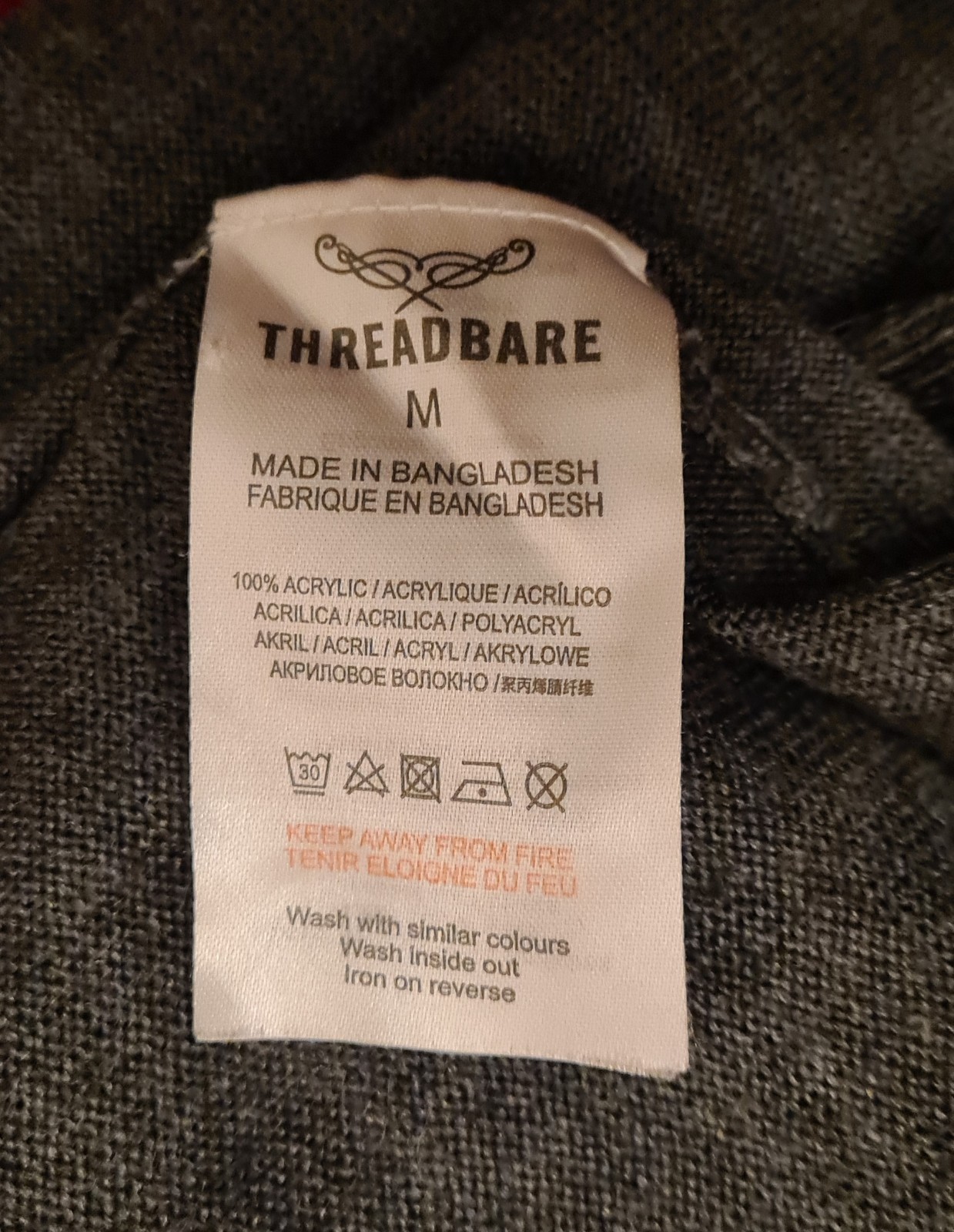 Threadbare Grey Soft Touch Quarter-Zip Funnel Nec… - image 7