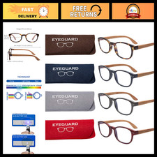 Blue Light Blocking Glasses for Computer Use, Spring Hinge, 0.0x Magnification