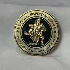 U.S. Postal Inspection Service Challenge Coin Seattle Division Medal