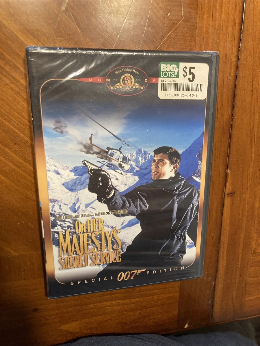Special Edition On Her Majesty's Secret Service DVDs & Blu-ray