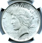 1922-D Peace Dollar, NGC MS 64